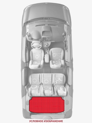 ЭВА коврики «Queen Lux» багажник для Ford Galaxy (Mk IV)